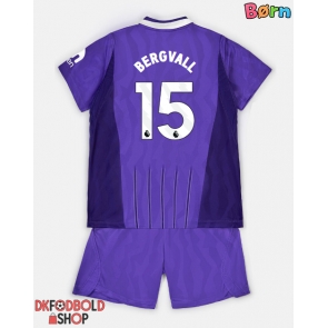 Tottenham Hotspur Lucas Bergvall #15 Tredje trøje Børn 2026-27 Kort ærmer (+ korte bukser)